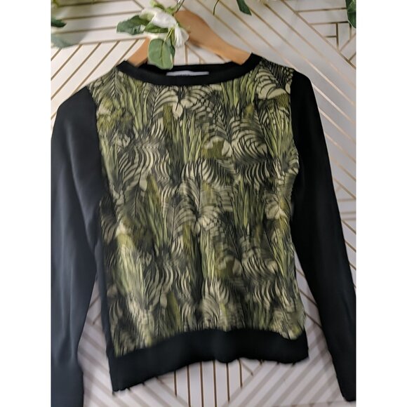 Carine Roitfeld skirt For Uniqlo Women's Silk Blend Pullover Thin Sweater Size S - Picture 2 of 8